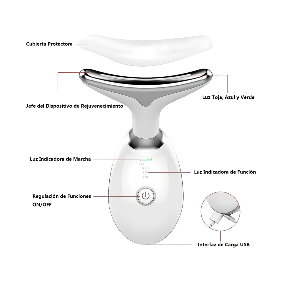 Masajeador LED 7-en-1