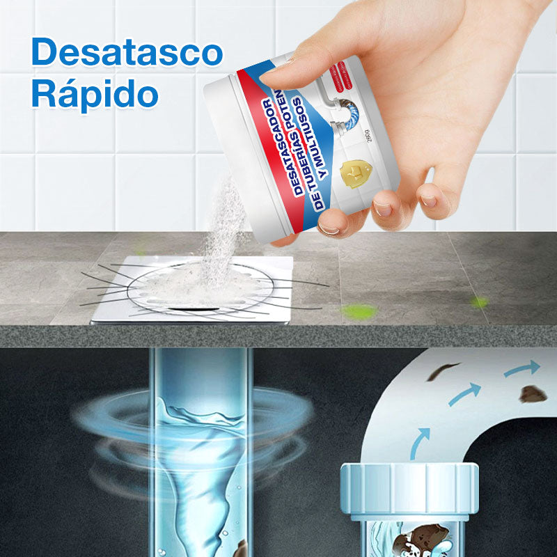 🔥TurboFlush™✨🎁 Potente polvo para desatascar tuberías