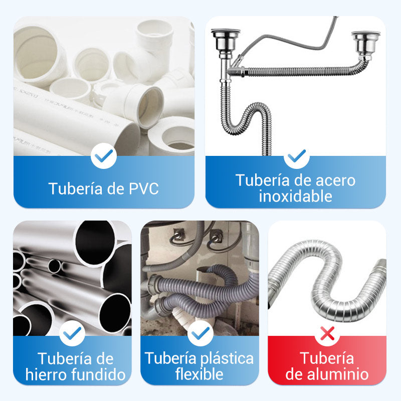 🔥TurboFlush™✨🎁 Potente polvo para desatascar tuberías