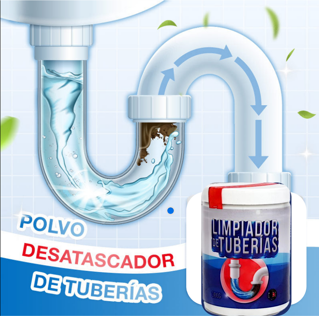 🔥TurboFlush™✨🎁 Potente polvo para desatascar tuberías