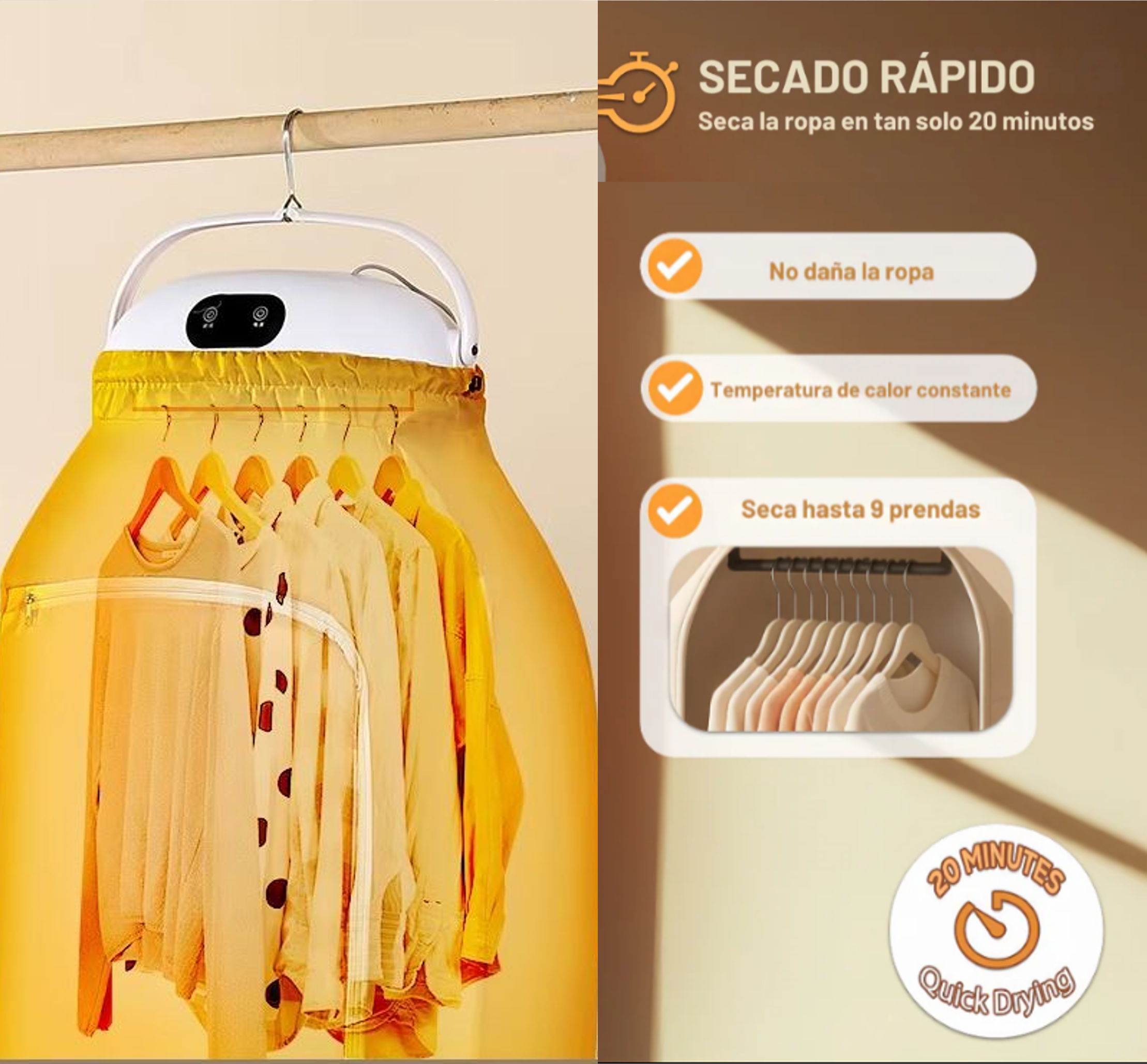 AirLoop™ SECADO PORTÁTIL INTELIGENTE | ENVÍO GRATIS